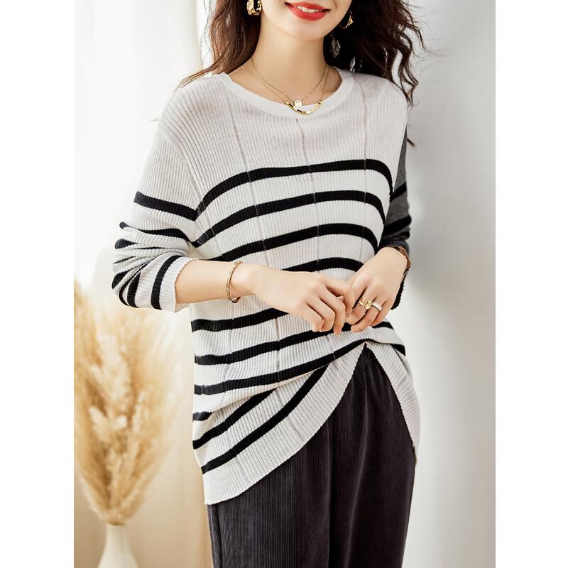 Firstview Women's Casual Long-Sleeve Sweater