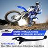 Right Hydraulic Disc Brake Lever Replacement for Dirt Pit Bike 90cc-125cc Handle 8mm ID Bolt Hole 12mm Thick