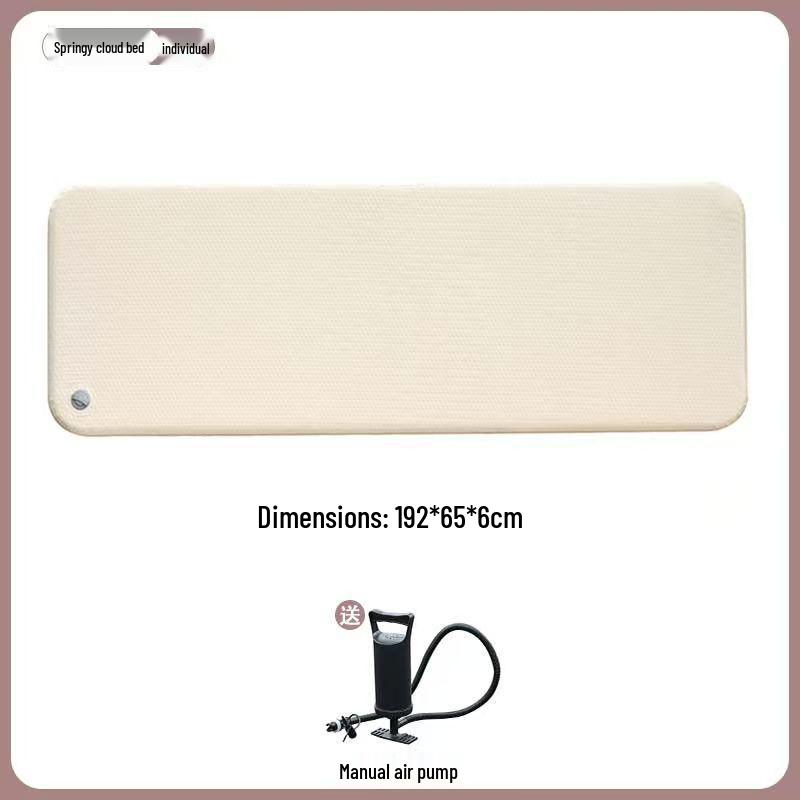 Automatic Inflatable Double Camping Mattress with Spring Coil