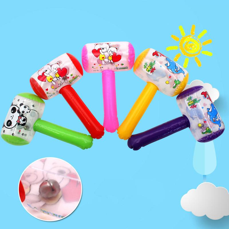 New Inflatable Hammer With Bell Air Hammer Baby Toys Kids Toys Party Supplies Inflatable Toys Swimming Pool Toys Baby Toy Stick