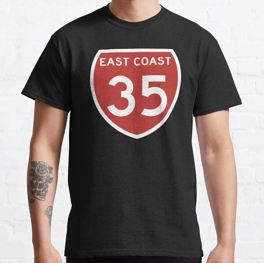 Highway 35, East Coast, New Zealand Classic T-Shirt S