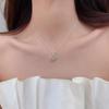 925 Sterling Silver Hetian Jade Coin Purse Necklace, Chinese Style Luxury Clavicle Chain for Women