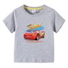 Potdemiel Summer Disney McQueen Car Kid Shirts Boys T-shirt Short-sleeved for Children's Baby Tee Clothes Kids Tops