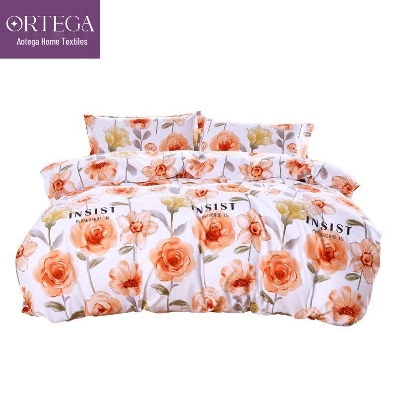 ORTEGA Platinum Cotton Four-piece Bedding Set