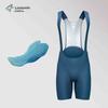Cycling Shorts, Bib Shorts, One-Piece Shorts for Men, Summer Professional Mountain And Road Bike Shorts, Haoyue Black, 2XL