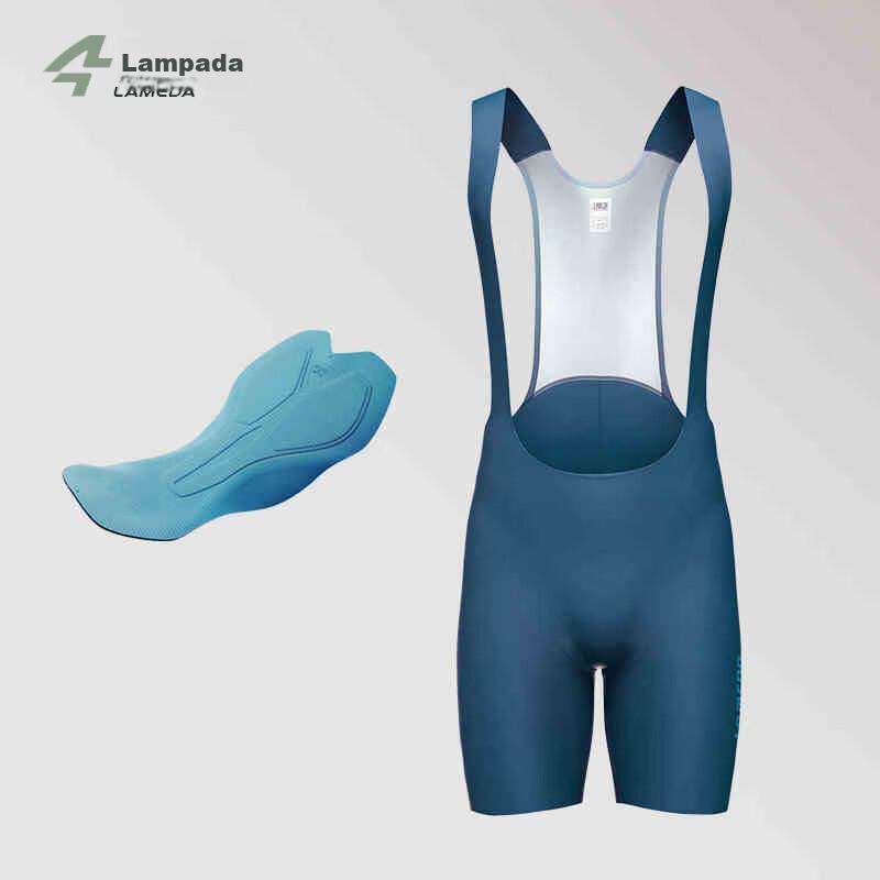 Cycling Shorts, Bib Shorts, One-Piece Shorts for Men, Summer Professional Mountain And Road Bike Shorts, Haoyue Black, 2XL
