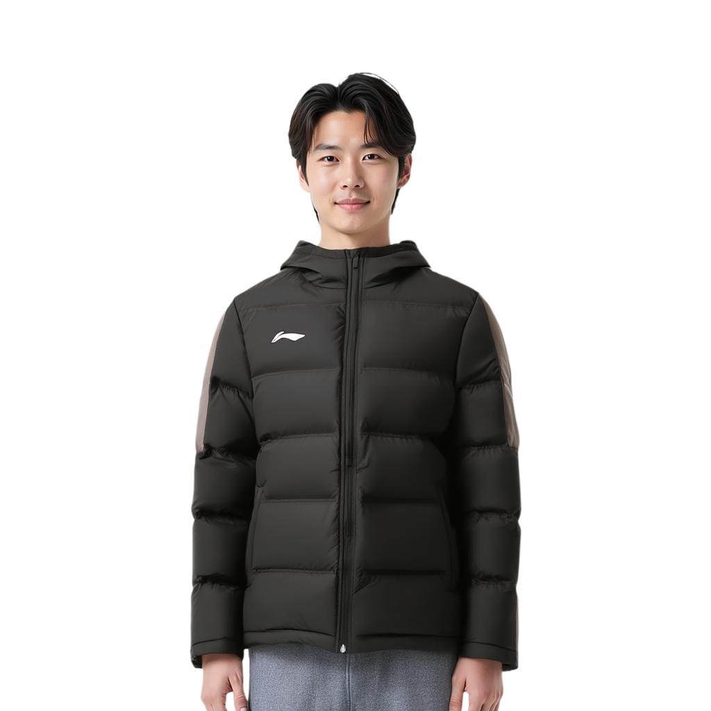 Li Ning Puffer Jacket Men's Black YJMU017-1