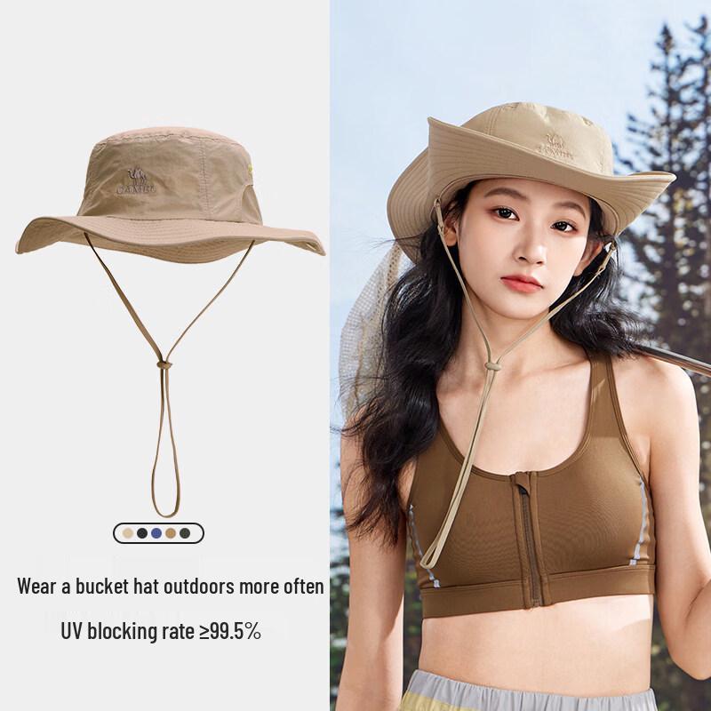 CAMEL Women s Outdoor Sun Protection Fisherman Hat