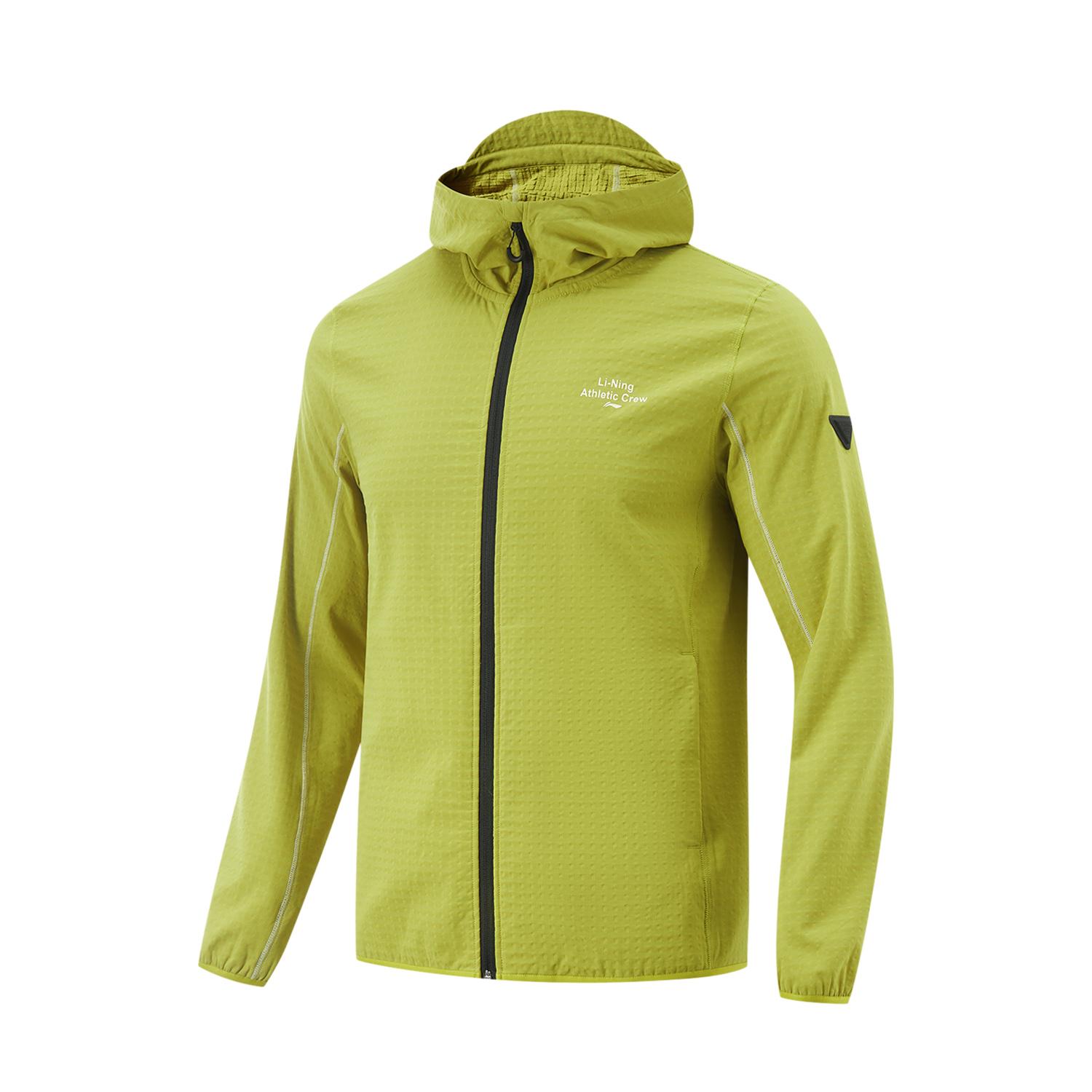 Li-Ning Men s Water-Repellent Fleece Softshell Jacket Black AFDU925-4 L