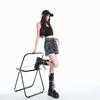 Été Short Hot Short Taille Basse Denim Coupe Ajustée Femme Lavé Trou Jeans Short Tendance Remonte Fesses Hot Pants