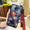 Ring Phone Holder Phone Case For MOTO Z4 Play For Mom Elderly Lady Lanyard Anti-knock Anti-dust Soft Case Dirt-resistant
