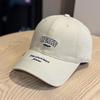 Autumn Fashion Letter Embroidery Baseball Cap Men's Four Seasons Versatile Casual Cap College Style Hat Women Show Small Face