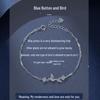 Dibo S925 Sterling Silver Clavicle Chain Bracelet for Women – Simple Light Luxury Jewelry.