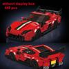City Speed  Technical Moc Car Sports Car Racing Building Blocks Brick Vehicle Educational Construction Toys