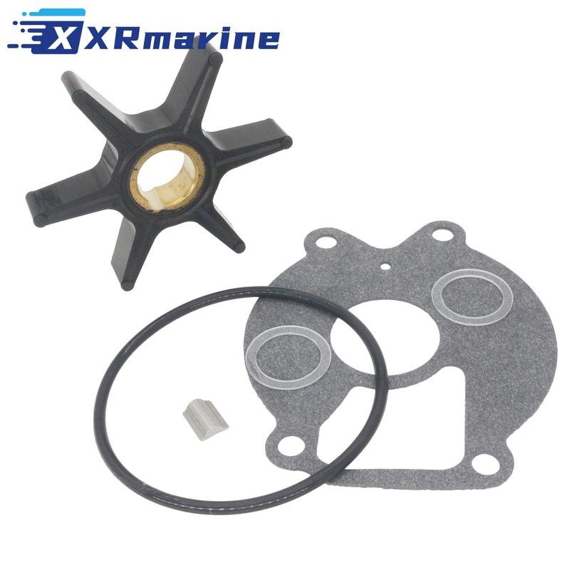 

Water Pump Impeller Service Kit for Mercury 13.5 15 18 25 HP Outboard 8508910 47-8M0024502 чёрный