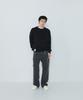 Deossingindeeodeeo Composed Slit Knit Black