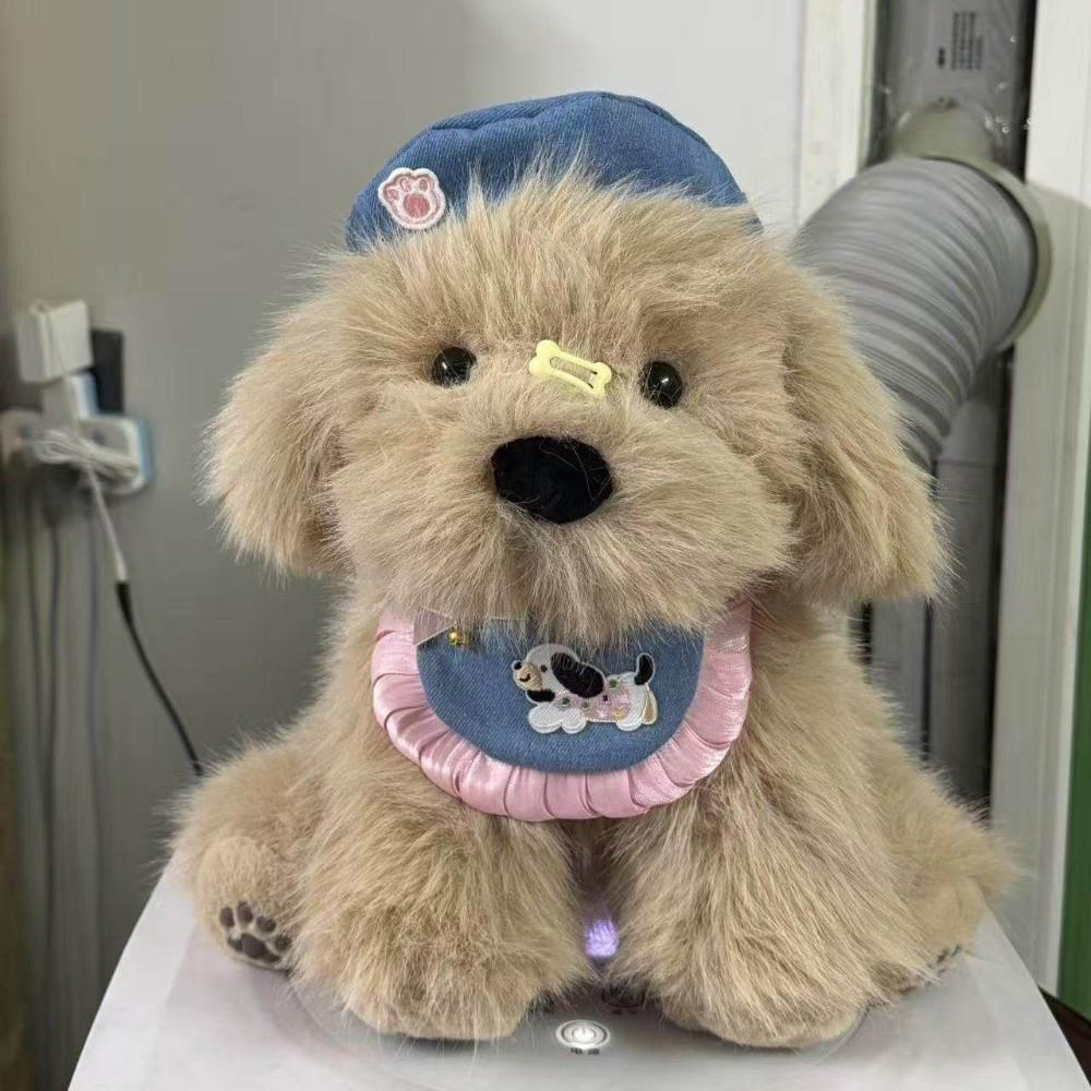 Flauschiger Welpen Plüsch Rucksack Kawaii Kuscheltier Schultasche Hunde Plüschtier Rucksack Schüler