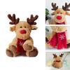 Soft And Cuddly Christmas Deer Elk Reindeer Plush Toy For Xmas Decor And Kids Gifts