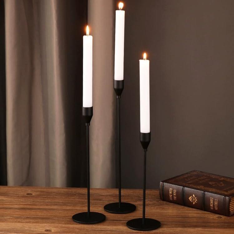 European Metal Plated Candle Holder for Weddings and Dining Table Decor