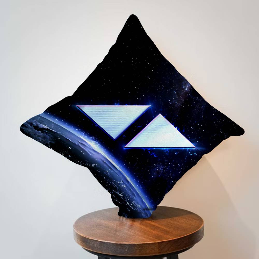 DJ A-Avicii Logo Pillow Cushion Cover Pillowcase Living Room Sofa Home Decor Customized