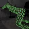One Pieces Luminous Bodysuit Erotic Glowing Hollow Out Bodystockings Sexy Lingerie Mesh Body Mujer Transparente Sex Costumes