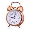 Creative Classical Alarm Clock Super Loud Mute Type Bell Alarm Clock Double Bell Metal Frame Silent Table Clock Home Decor2