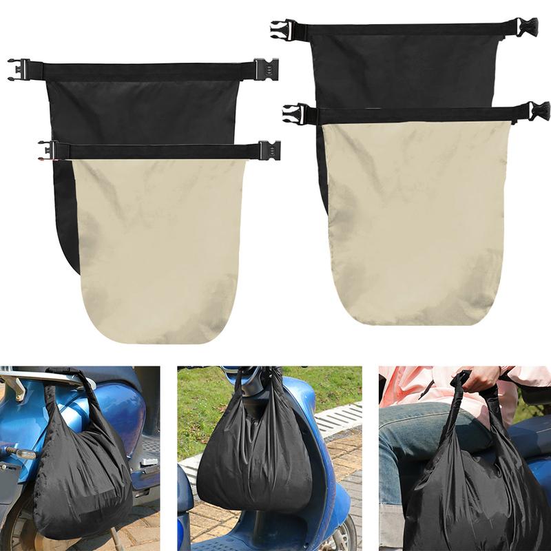 Passwortverschluss Motorradhelm Tasche Wasserdicht Oxford-Stoff Großer Stauraum Entwickelt für Helm Schutz Outdoor Fahren