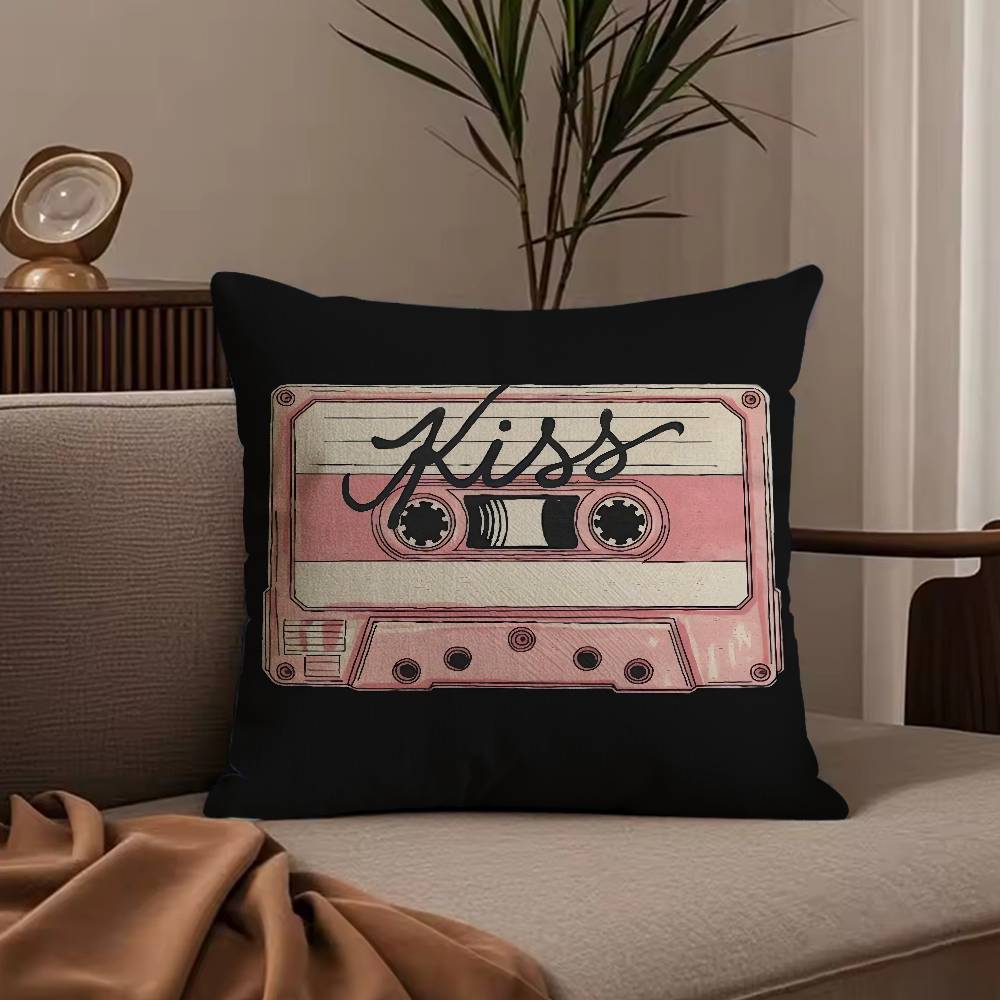 C-Cassette Tape Pillow Case Null