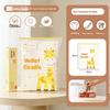 Transparent Storage Bag For Travel And Home Organization With Sealed Zipper For Baby Clothes And Toys