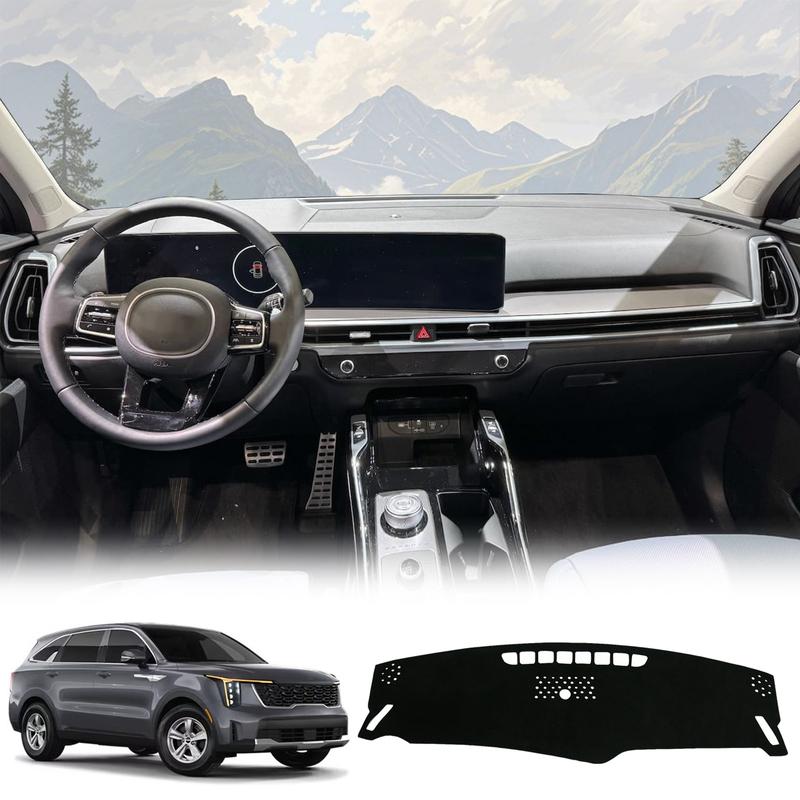 for Kia Sorento 2024 2025 2026 Car Dashboard Mat Accessories Sunshade Protective Carpet Dash Pad Dashmat