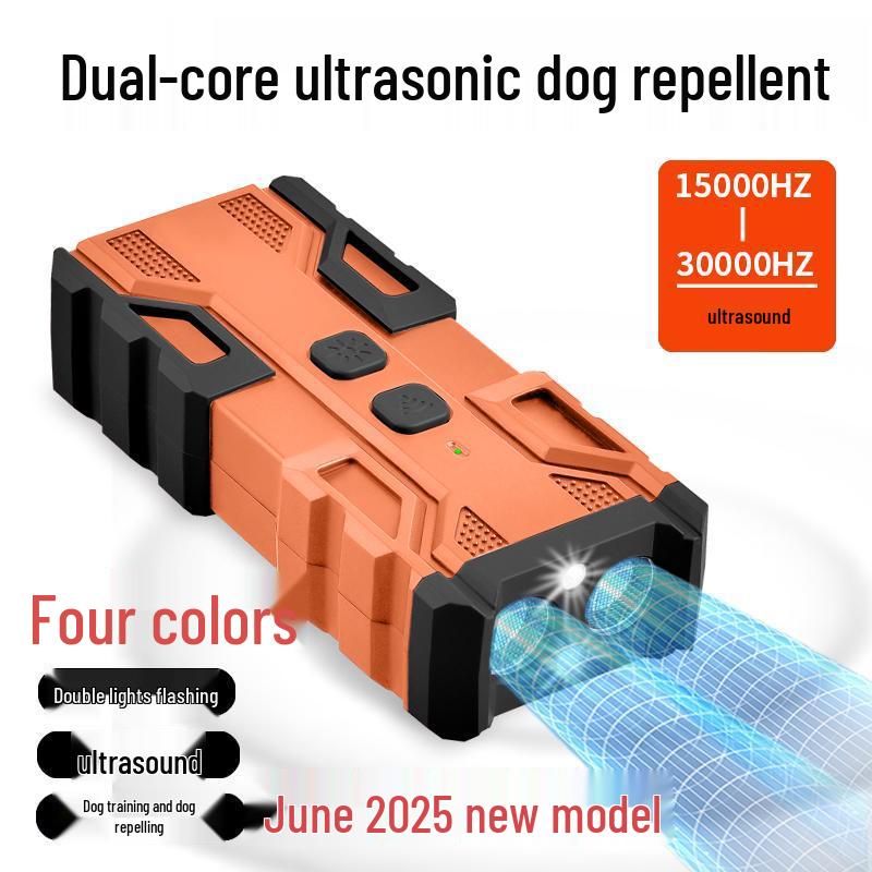 High-Power Ultrasonic Dog Repeller Anti-Barking Outdoor Training Device