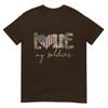 I Love My Soldier Military Army Wife Usa Camour Flag Tshirt