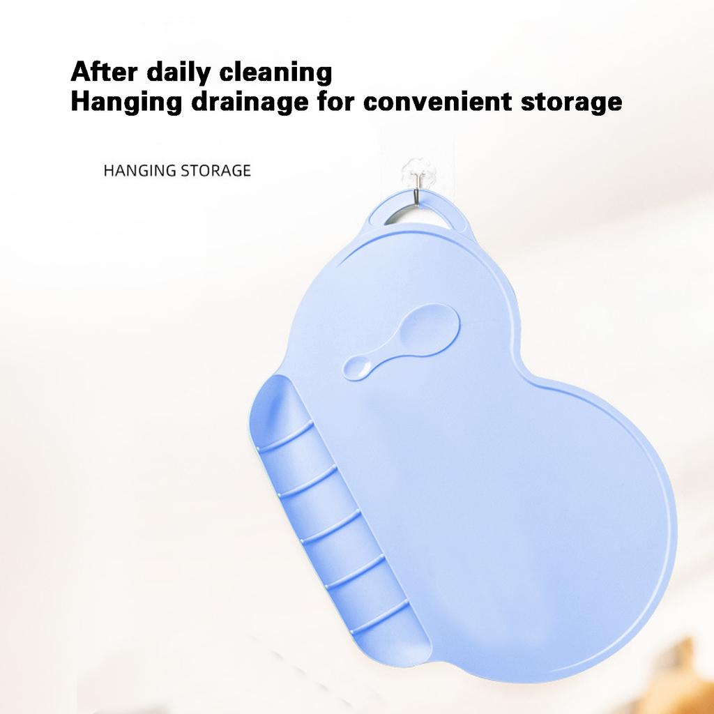 Non-Toxic Silicone One-Piece Placemat Cloudy With Pocket Baby Silicone Dinner Plate Suction Bowl Children'S Tableware