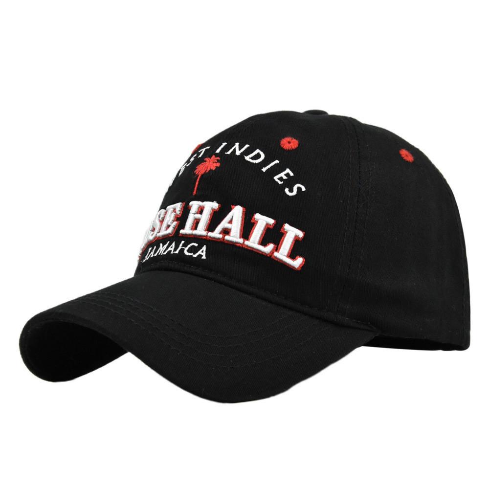 

Duck Hat Cowboy Rose Hall Alphabet Threedimensional Embroidered Baseball Cap чорний