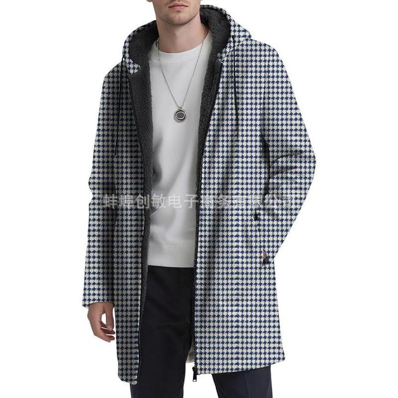 

2025 New Long-sleeved Hooded Sweatshirt 3D Digital Printing Men s Casual Long-sleeved Hooded Jacket S