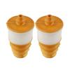 2 pièces 1610383 Support butée arrière pour Fiat 500