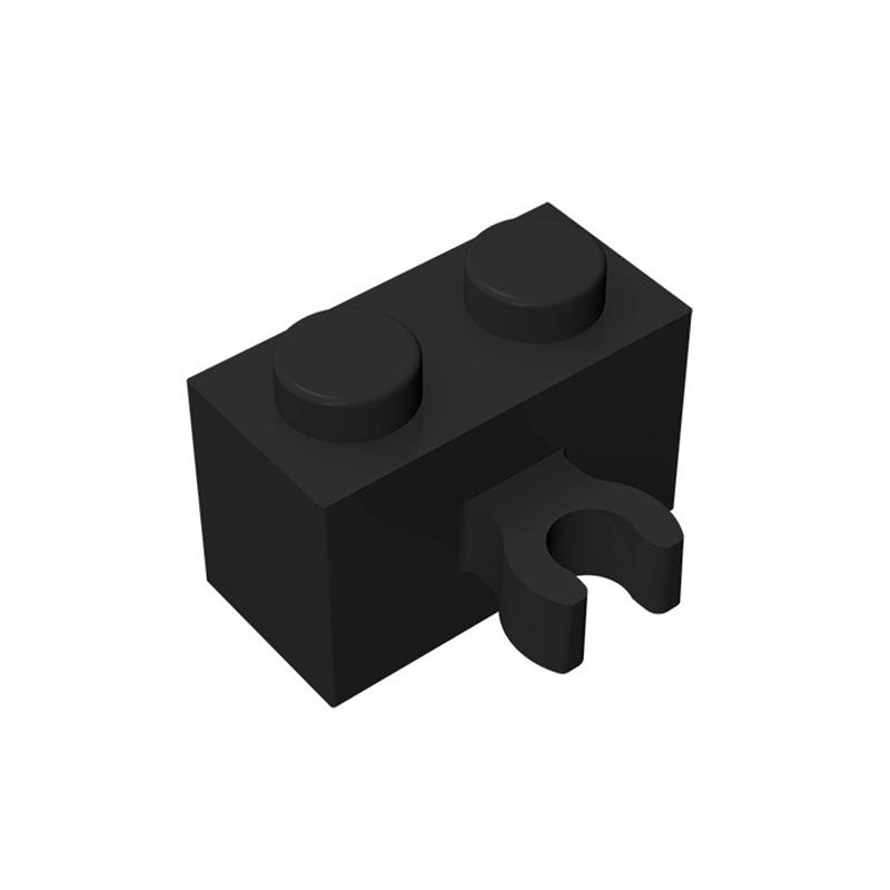 10pcs MOC Parts 95820 30237 Brick Special 1 X 2 with Clip Compatible Bricks Assmble Building Blocks Particle Toy Gift