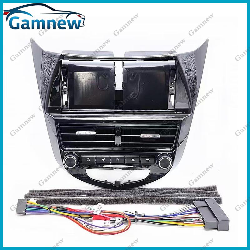 12.3 Inch Car Frame Fascia Adapter Android Radio Audio Dash Fitting Panel Kit For Hyundai I-25 / Accent /Solaris/Verna 2010-2016