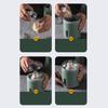 Electric Egg Scrambler Shaker Efficient Mixing Uniform Rotation Multifunctional Portable Eggs   White Mixer for Kitchen