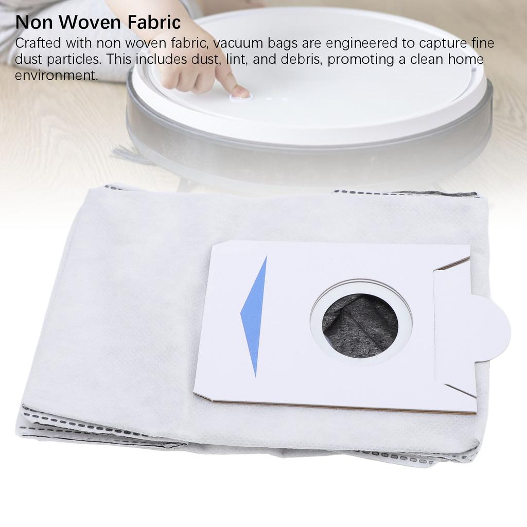 6pcs Dust Bags for X2 X2 Pro X5 Pro Robot Vacuum Cleaner Accessories Replacement Parts Vacuum Bags Non Woven Fabric