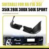 Car Front Bumper Air Channel Trim Panel 51118058557 51118058558 For BMW X6 F16 2013-2019 35Ix 28Ix 30Dx 50Ix