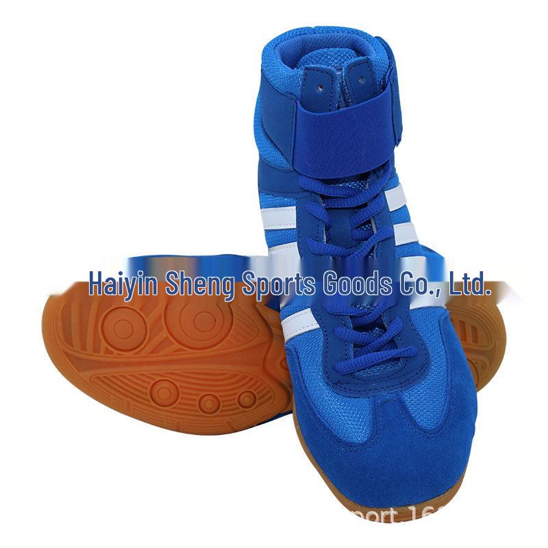 Unisex Wrestling & Boxing Combat Shoes - Professional Training & Competition Footwear