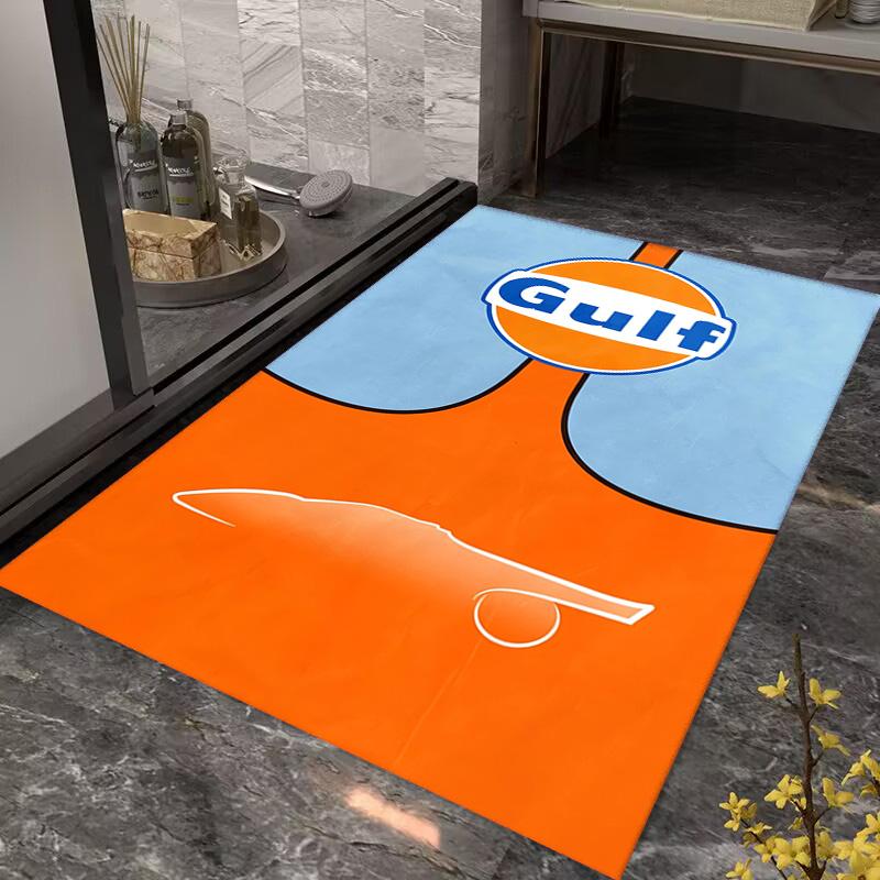 McLaren Gulf Heritage Carpet Suitable for All Seasons Home Decor Room Doormat Protective Pad