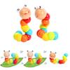 Wooden Worm Twist Educational Toy For Kids Hand Dexterity And Boost Brain