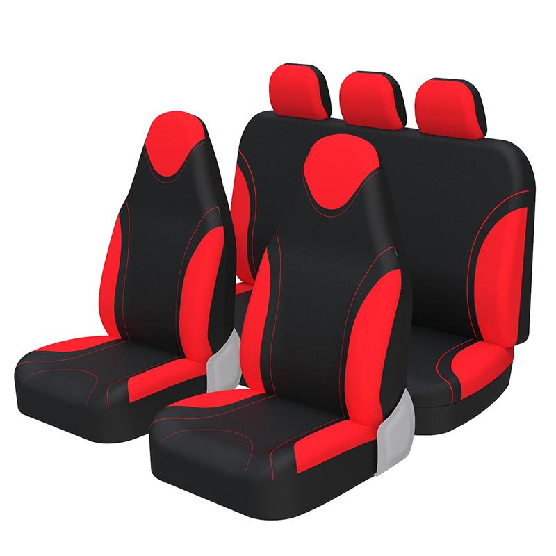 Integrerat skålformat bilsätesskydd i racingstil 3 färger Passar de flesta biltillbehör för interiören Sätesskydd