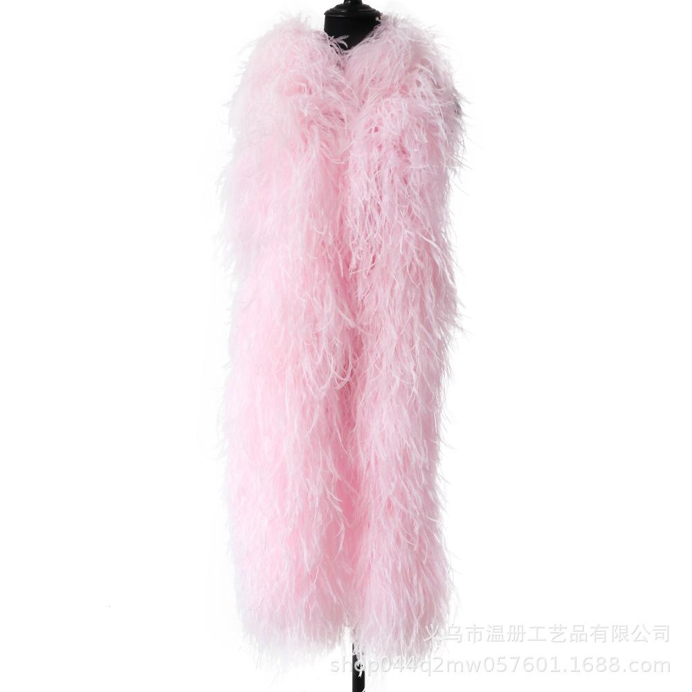 Feather Multi-Layer Can Be Ordered Ostrich Top Performance Dress Accessories Feather Scarf Clothing Accessories Handmade Design