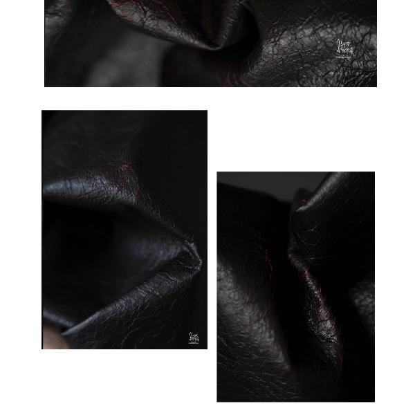 PU Leather Fabric Leather Jacket Stage Background Decoration Creative Apparel Sewing Fabric Wholesale Cloth For Diy Material