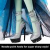 Monster High Frankie Stein Doll, Originally Sculpted, Style-Stitched Collector's Doll with Deconstructed Gown and Sewing-Inspired Accessories