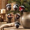 2D Acrylic Forest Animal Ornament - Flat Animal Christmas Tree Decor for Holiday