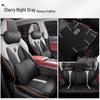 ZFL Leather Sports Seat Cushion for Changan CS75PLUS - All-Season Car Seat Cover